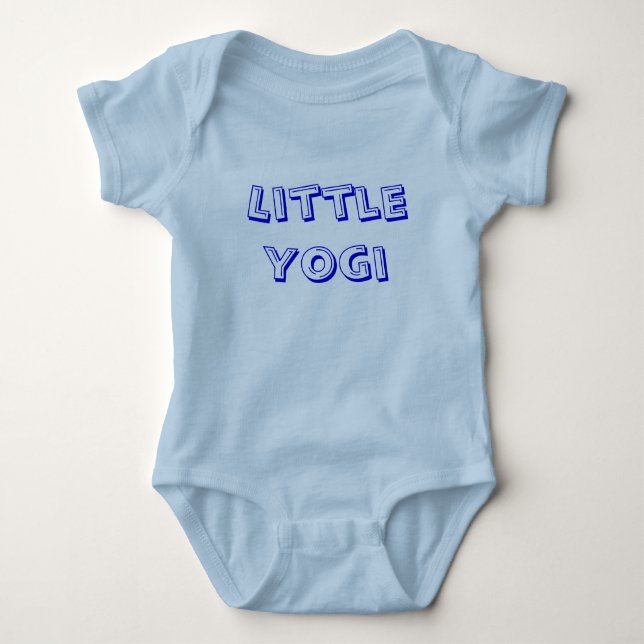 Body Petit yogi - Vêtements pour bébés (Devant)