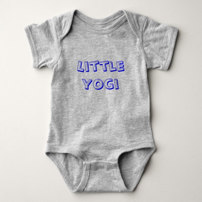 Body Petit yogi - Vêtements pour bébés (Devant)