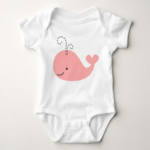 Body Petite baleine dans le rose