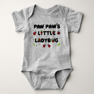 Body Petite coccinelle de Paw Paw - mignonne