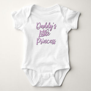 Body Petite combinaison de la princesse du papa pour le