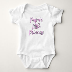 Body Petite combinaison de la princesse du papa pour le