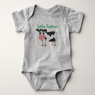 Body Petite combinaison de vache à agriculteur