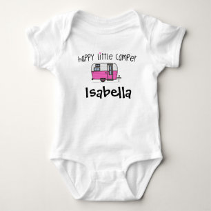 Body Petite combinaison heureuse personnalisée de béb