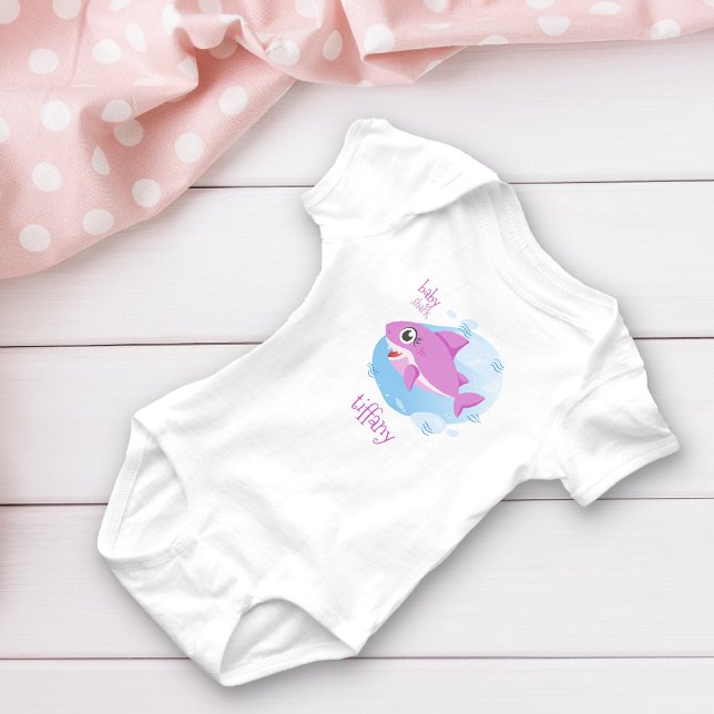 Body Petite fille rose requin (Créateur téléchargé)