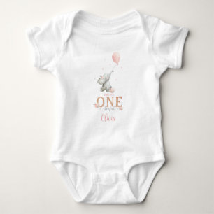 Body Petite Mademoiselle Merveilleux Éléphant 1er Anniv