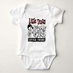 Body Petite pièce en t texane d'enfant en bas âge