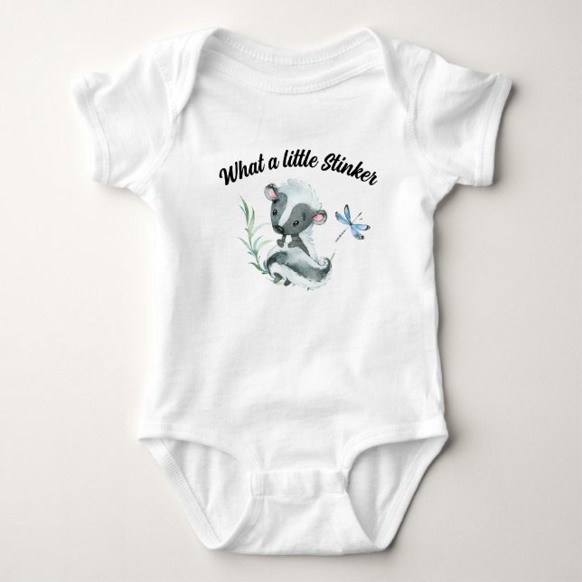Body Petite puante Skunk Animal bébé Bodysuit (Devant)