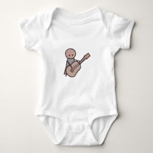Body Petite une combinaison de bébé de guitare