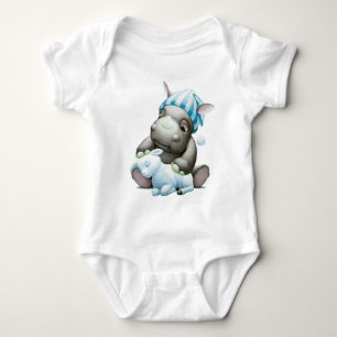 Body Peu de G le nourrisson Onsie de rhinocéros de bébé