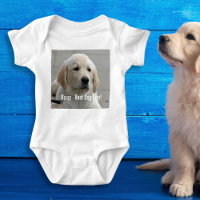 Photo et nom personnalisés Golden Retriever Dog