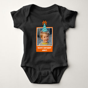 Body Photo pour enfant personnalisée Joyeux anniversair