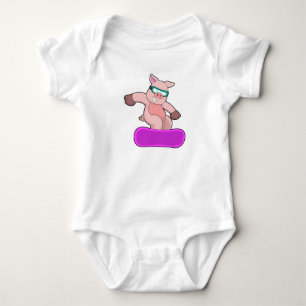 Body Pig at Snowboard Sports & Ski goggles