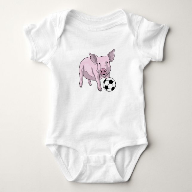 Body Pig Soccer joueur Soccer (Devant)