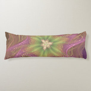 Body Pillow Fraktal Light Lila Palette Seitenschläferkissen
