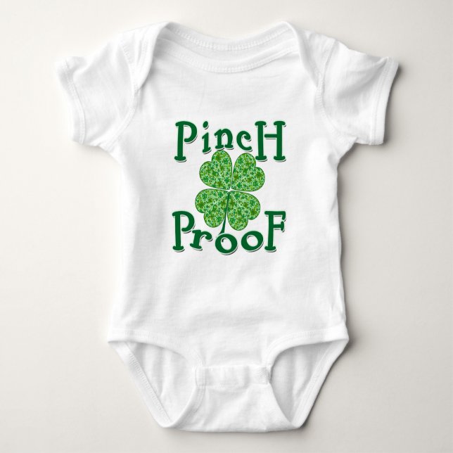 Body PINCH PROOF avec T-shirt irlandais Shamrock (Devant)