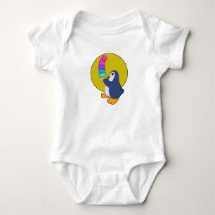 Body Pingouin avec crème glacée