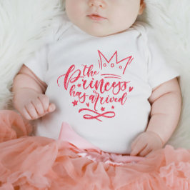 Body Pink La Princesse Est Arrivée Bodysuit Bébé
