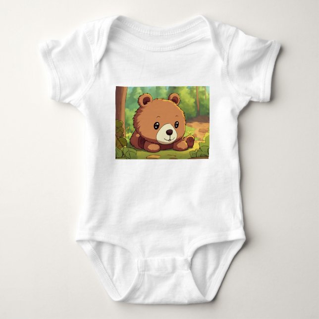 Body Pique-nique de l'ours : Un costume de bébé plein d (Devant)