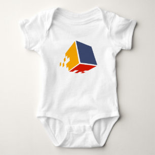Body Pixel en fer Baby one Piece