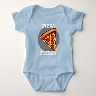 Body Pizza Friday Design - Bodysuit Baby Jersey