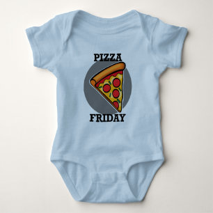 Body Pizza Friday Design - Bodysuit Baby Jersey