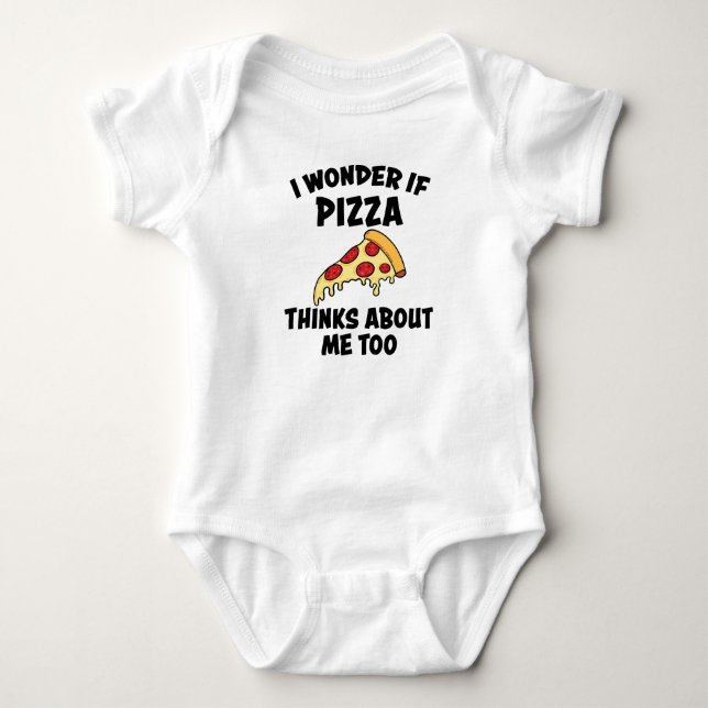 Body Pizza tranche de pizza drôle dire fast-food cadeau (Devant)