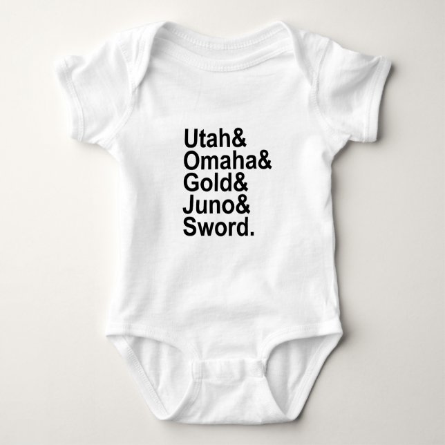 Body Plages du jour J| Utah Omaha Gold Juno Sword (Devant)