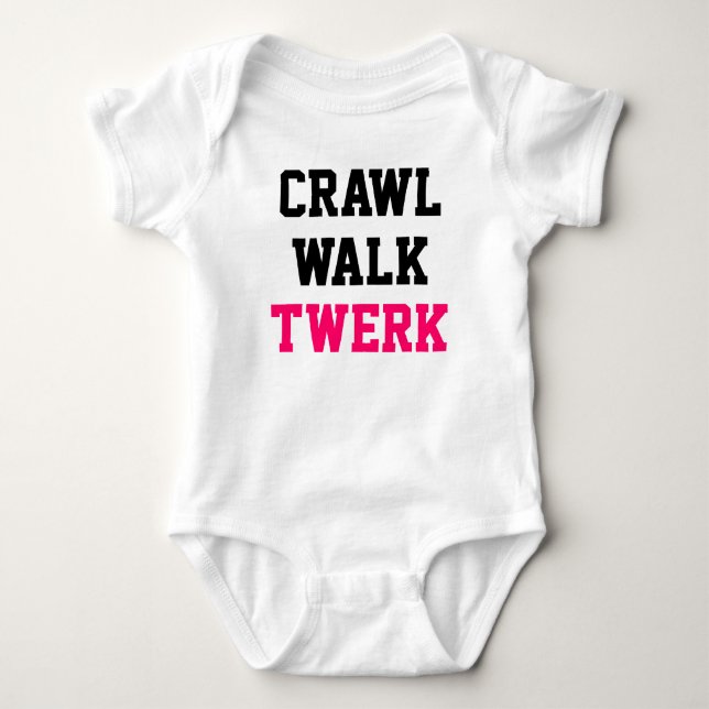 Body Plante grimpante de bébé de Twerk de promenade de (Devant)
