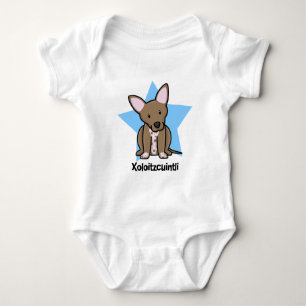 Body Plante grimpante de bébé de Xoloitzcuintli