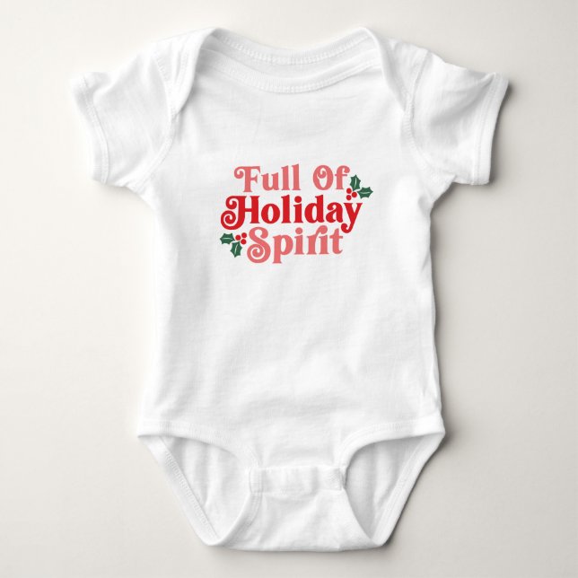 Body Plein d'esprit de vacances - Typographie festive (Devant)