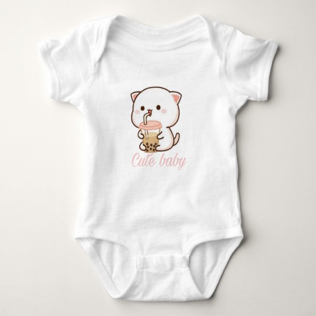 Body Poche et Goma Mochi Chat Bubble Tea  (Devant)