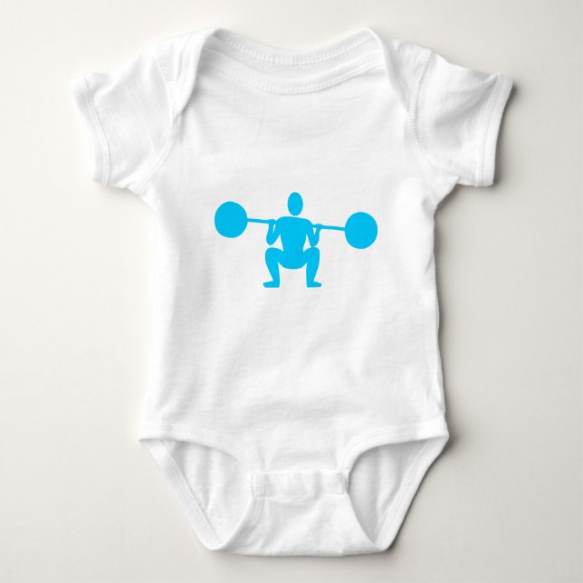 Body Poids Lifter 01 - Sky Blue (Devant)