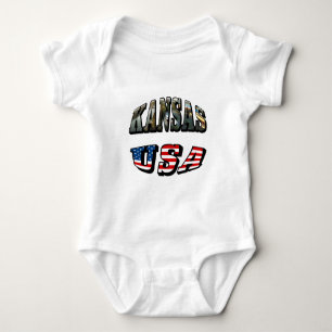 Body Police du drapeau Kansas Picture et USA