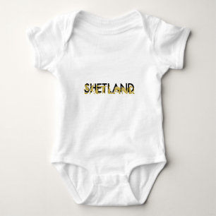 Body Pony flexion dans les lettres SHETLAND