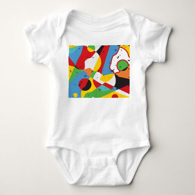 Body Pop Art, Minimalisme Vibrant. (Devant)