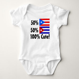 Body Portoricain du Cubain 50% de 50% 100% mignon