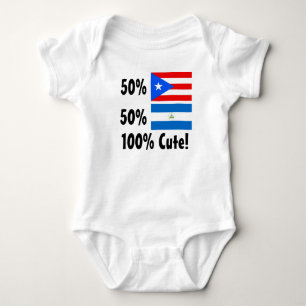 Body Portoricain du nicaraguayen 50% de 50% 100% mignon