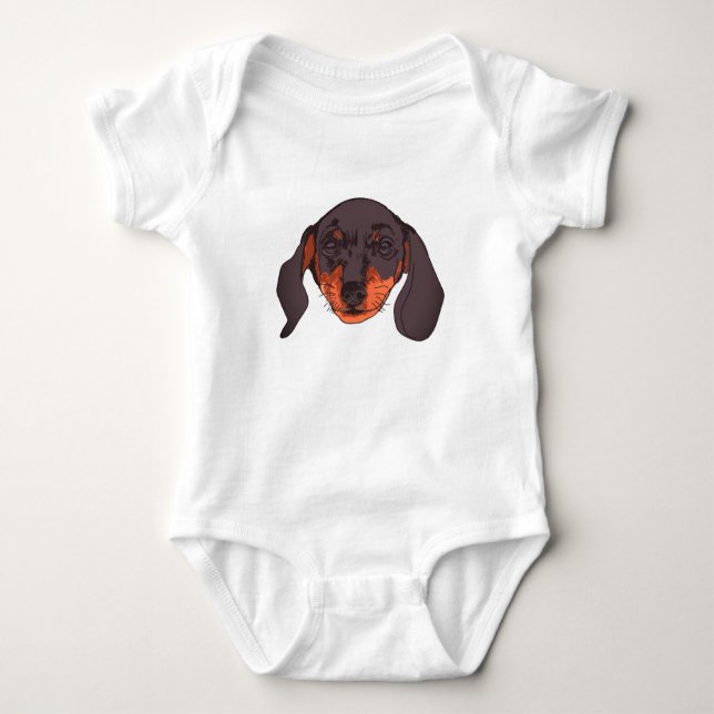 Body Portrait de Cute Dachshund (Devant)