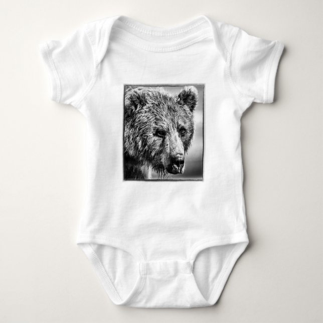 Body Portrait d'ours grizzli (Devant)