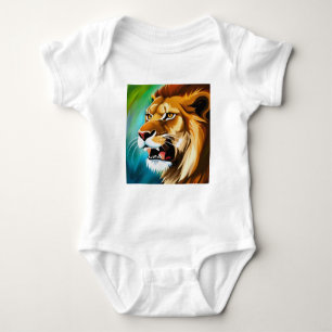 Body Portrait Posé côté Lion rugissant-57566