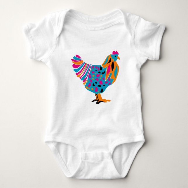 Body Poulet lumineux génial (Devant)