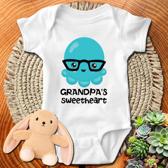 Body Poulpe Kawaii Bleu Chéri de Grand-père (Créateur téléchargé)