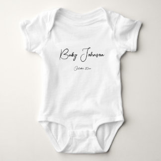 Body pour annonce de grossesse Baby Coming Soon
