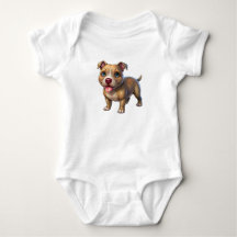 Body pour bébé "Bébé Pitbull"