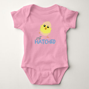 Body pour bébé fille poussin mignon tout juste écl