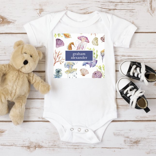 Body pour bébé Océan (Créateur téléchargé)