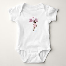 Body pour bébé T-Shirt petite poupée