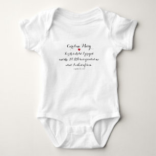 Body Pour cet enfant, j'ai prié Bodysuit Baby