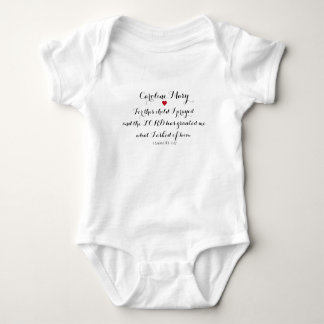 Body Pour cet enfant, j'ai prié Bodysuit Baby